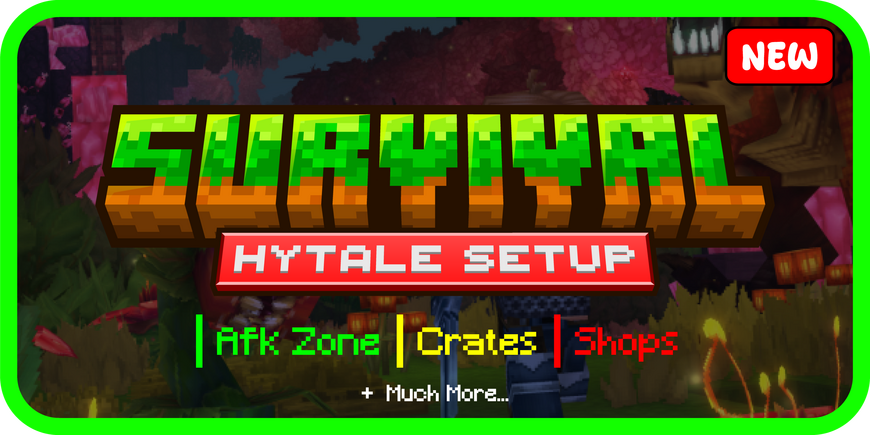 Survival Hytale Setup Cover